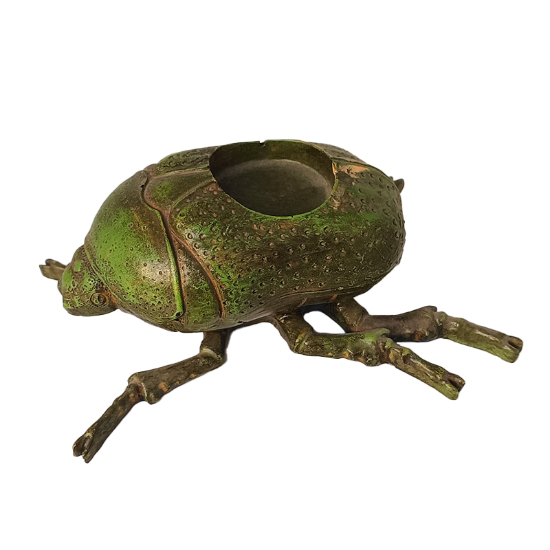 Beetle Resin Candle Holder